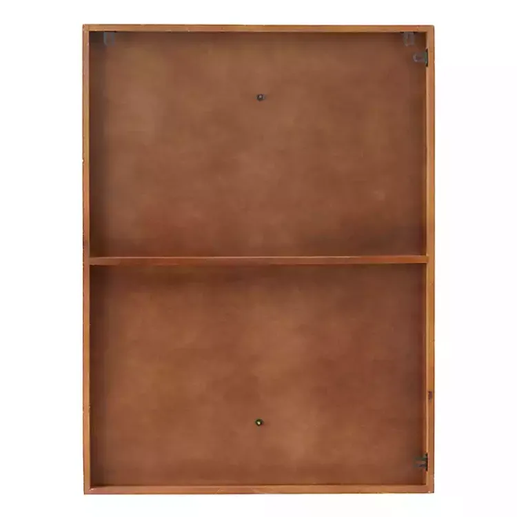 Kirklands Home Wall Plaques|White and Gold Iron Abstract Wave Plaque