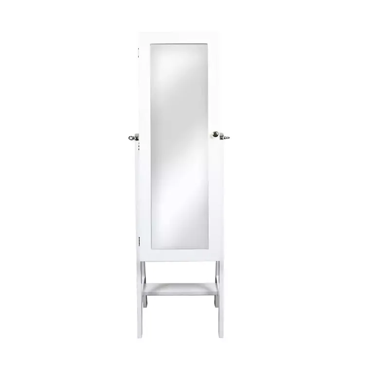 Kirklands Home Full Length & Floor Mirrors|and Silver Wood Mirror Armoire White