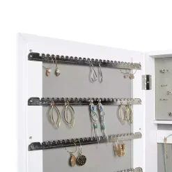 Kirklands Home Full Length & Floor Mirrors|and Silver Wood Mirror Armoire White