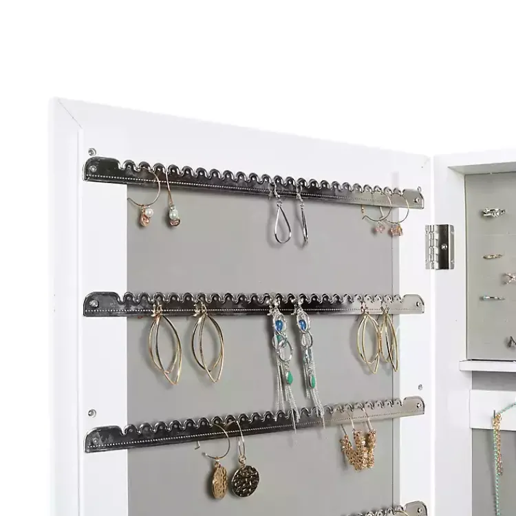 Kirklands Home Full Length & Floor Mirrors|and Silver Wood Mirror Armoire White