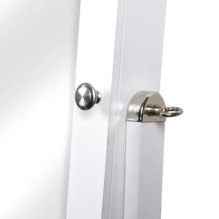 Kirklands Home Full Length & Floor Mirrors|and Silver Wood Mirror Armoire White