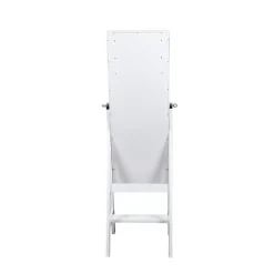 Kirklands Home Full Length & Floor Mirrors|and Silver Wood Mirror Armoire White