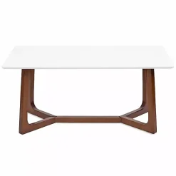 Kirklands Home Coffee Tables|and Walnut Olivia Coffee Table White