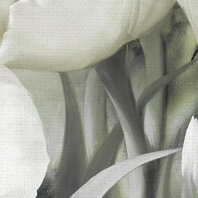 Kirklands Home Canvas Art|White Angelique Tulips Canvas Art Print, 40x30 in.
