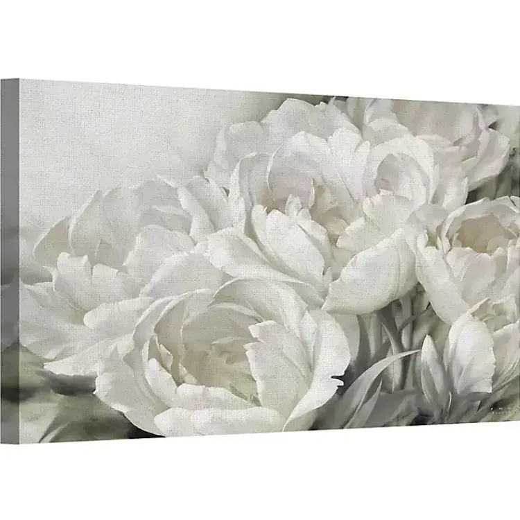 Kirklands Home Canvas Art|White Angelique Tulips Canvas Art Print, 40x30 in.