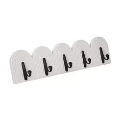 Kirklands Home Hooks|White Arched Wall Hooks