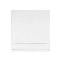 Kirklands Home Curtains & Drapes|Basketweave Cordless Roman Shade, 35 in. White