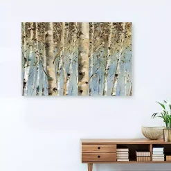 Kirklands Home Canvas Art|White Birch Forest Canvas Art Print, 60x40 in.