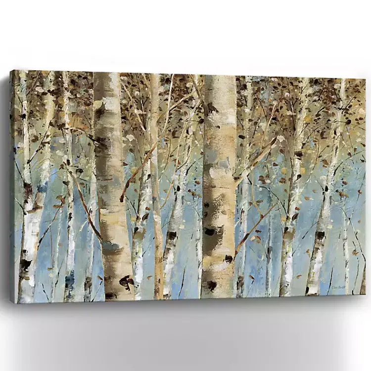 Kirklands Home Canvas Art|White Birch Forest Canvas Art Print, 60x40 in.