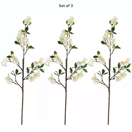 Blossom Flower Stems, Set of 3 Stems & Bouquets