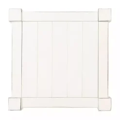 Kirklands Home Accent & End Tables|Carved Pinewood Farmhouse Accent Table White