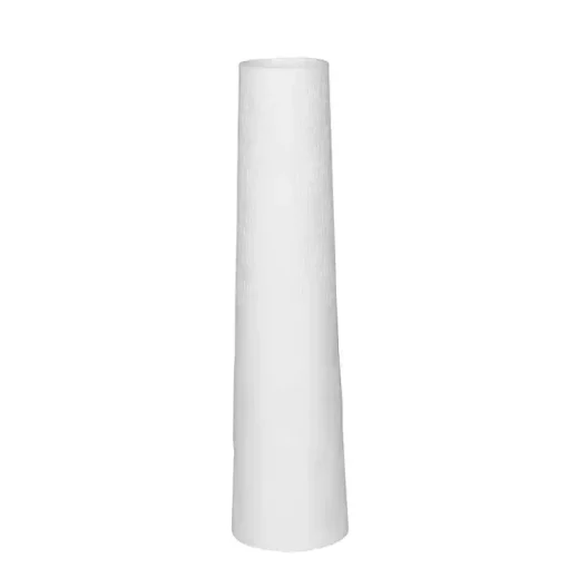 Best Ceramic Flower Names Embossed Vase, 12 in. Vases