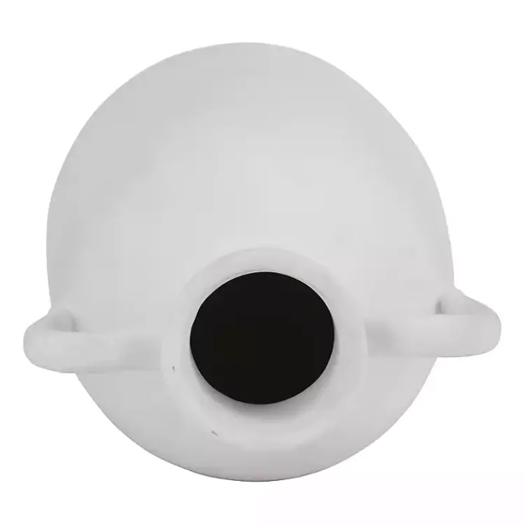 Outlet Ceramic Jug Handles Vase, 10 in. Vases