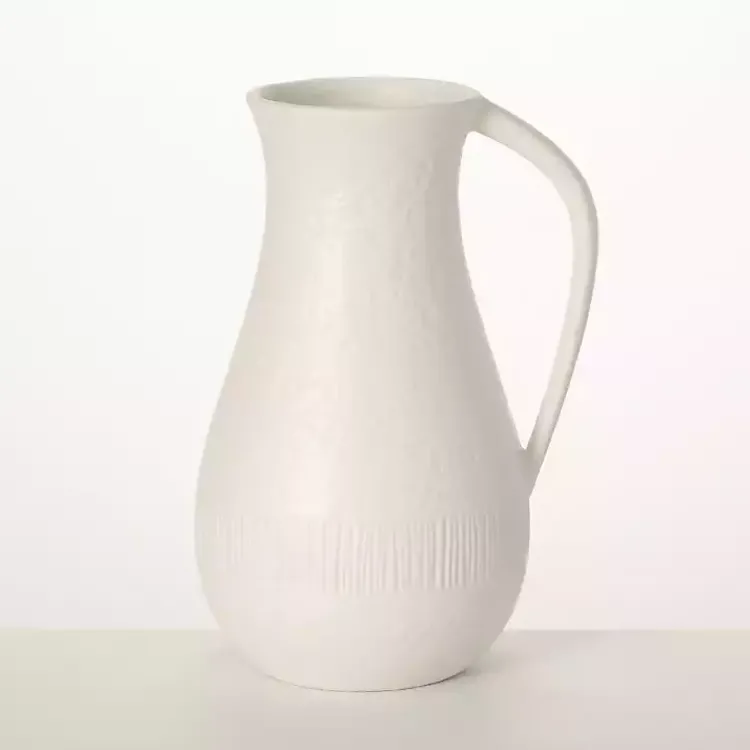 Online Chiffon Stone Pitcher Vase Vases