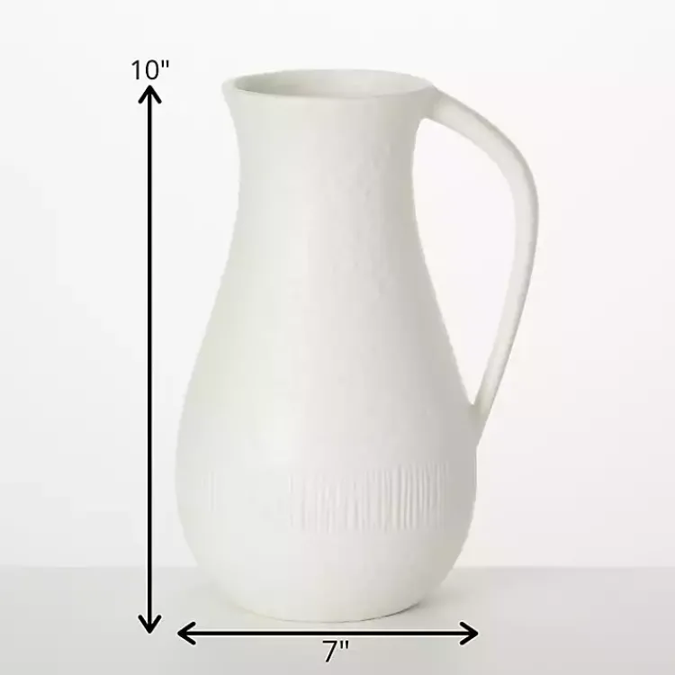 Online Chiffon Stone Pitcher Vase Vases