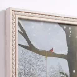 Hot White Christmas Farmhouse Framed Art Print Christmas Art & Wall Decor