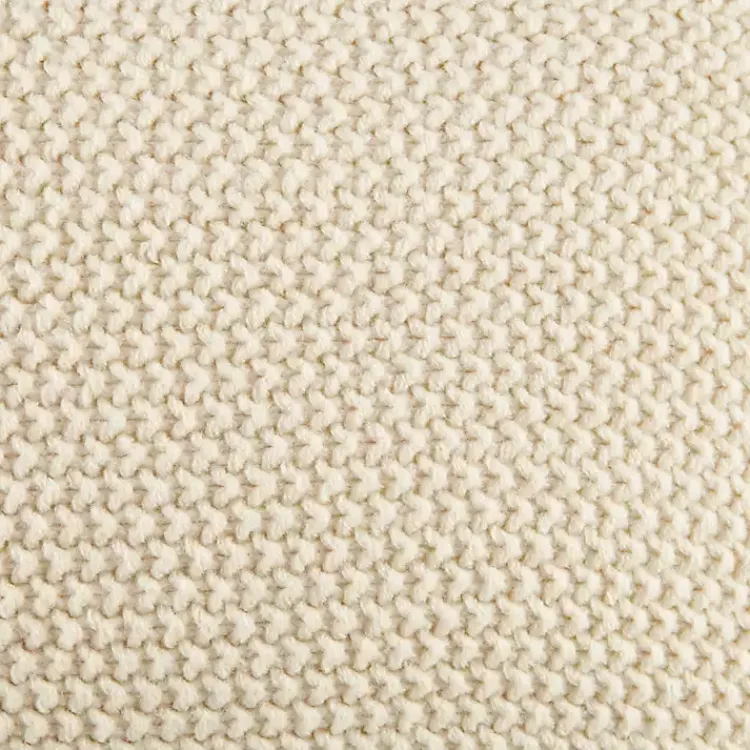 Outlet Chunky Knit Square Pillow Cover Pillows