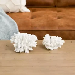 Coral Statues, Set of 2 Statues & Figurines