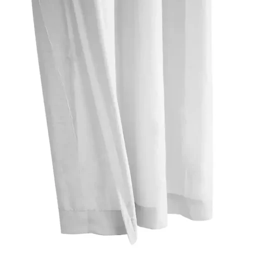 Kirklands Home Curtains & Drapes|Crinkle Harmony Curtain Panel, 84 in. White