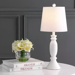 Kirklands Home Table Lamps|Curve Table Lamp White