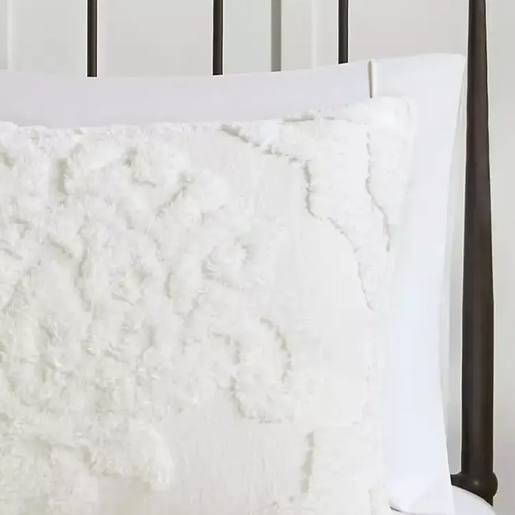 Kirklands Home Comforters|Damask Full/Queen 3-pc. Comforter Set White