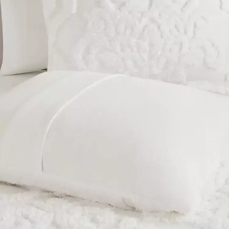 Kirklands Home Comforters|Damask Full/Queen 3-pc. Comforter Set White