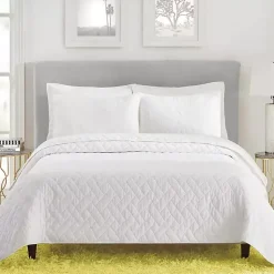 Kirklands Home Bedspreads & Coverlets|Dream Weaver 3-pc. King Coverlet Set White