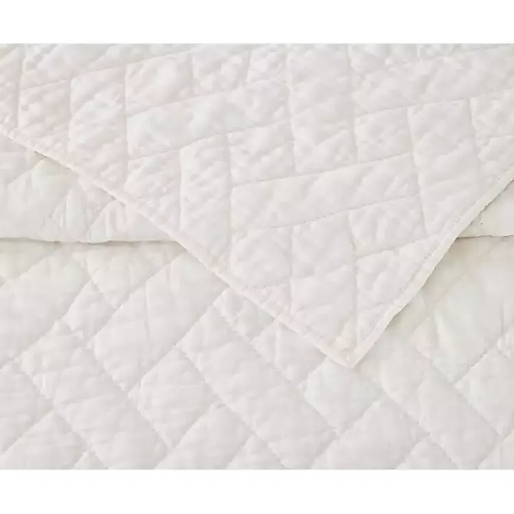 Kirklands Home Bedspreads & Coverlets|Dream Weaver 3-pc. King Coverlet Set White