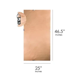 Kirklands Home Full Length & Floor Mirrors|White Driftwood Framed Leaner Mirror