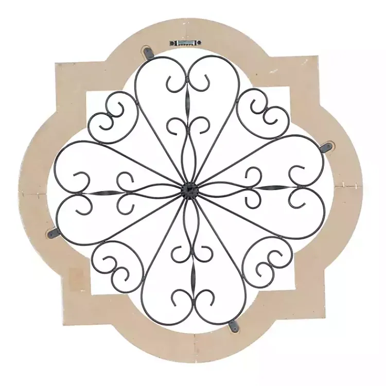 Kirklands Home Wall Plaques|Farmhouse Abstract Wall Plaque White