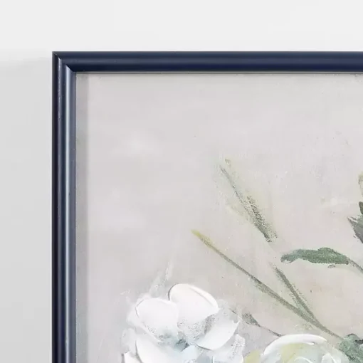 Kirklands Home Framed Art|Floral Framed Canvas Art Print White