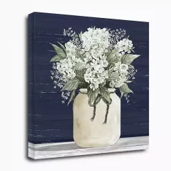 Kirklands Home Canvas Art|White Flowers II Giclee Canvas Print, 30x30 in.
