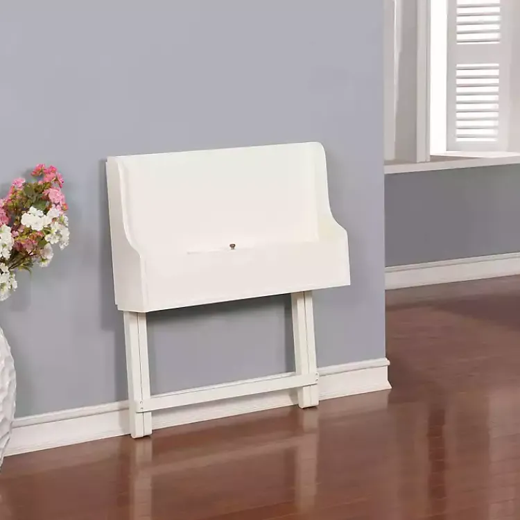 Kirklands Home Office Furniture|Folding Caty Desk White