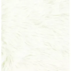 Kirklands Home Benches & Ottomans|Fur Storage Bench White