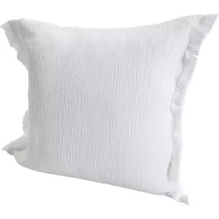 Best Gauze Organic Fringe Throw Pillow Pillows
