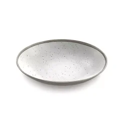 Kirklands Home Outdoor Dining|Haven Melamine Low Bowls, Set of 6 White