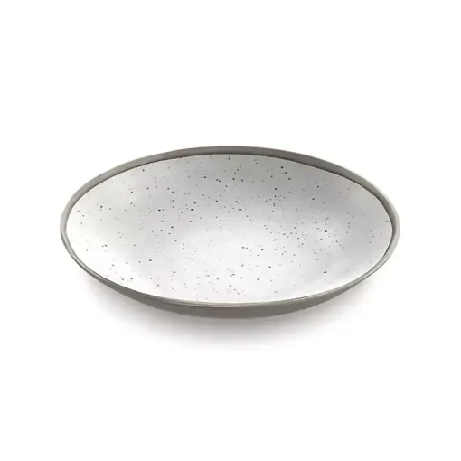 Kirklands Home Outdoor Dining|Haven Melamine Low Bowls, Set of 6 White