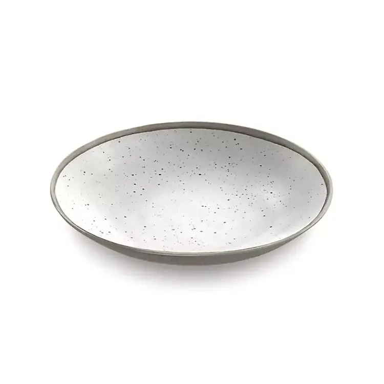 Kirklands Home Outdoor Dining|Haven Melamine Low Bowls, Set of 6 White