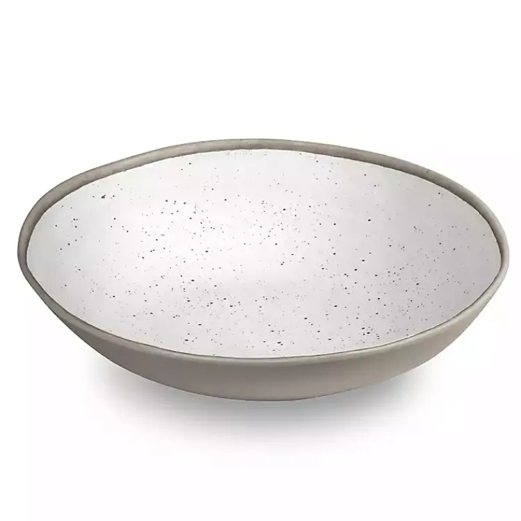 Kirklands Home Outdoor Dining|Haven Melamine Serving Bowl White