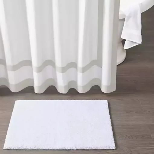 Kirklands Home Bathroom Rugs|High Pile Marshmallow Bath Mat, 30 in. White