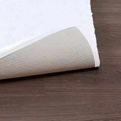 Kirklands Home Bathroom Rugs|High Pile Marshmallow Bath Mat, 30 in. White