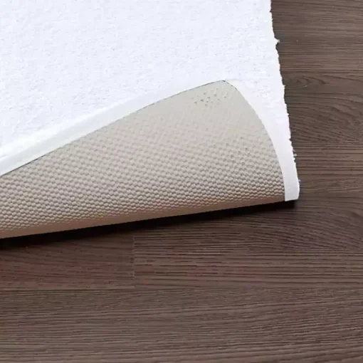 Kirklands Home Bathroom Rugs|High Pile Marshmallow Bath Mat, 30 in. White