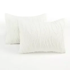 Kirklands Home Comforters|Jacquard Wave 3-pc. King Comforter Set White