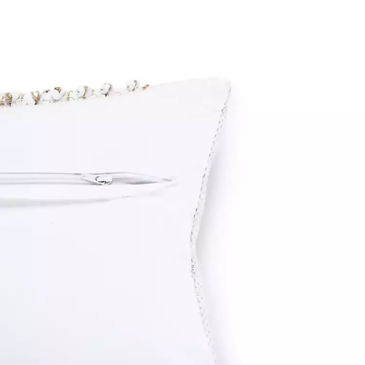 Discount Jute Hand Knotted Lumbar Pillow Pillows