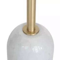 Kirklands Home Accent & End Tables|Marble & Gold Cocktail Table White