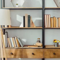 Discount White Marble & Mango Wood Bookends Decorative Accents