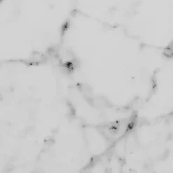 Kirklands Home Console Tables|White Marble & Metal Slim Console Table Silver