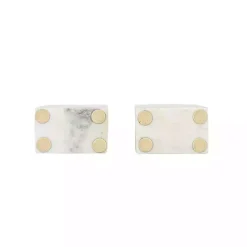 Outlet Marble Arch Bookends, Set of 2 Decorative Accents