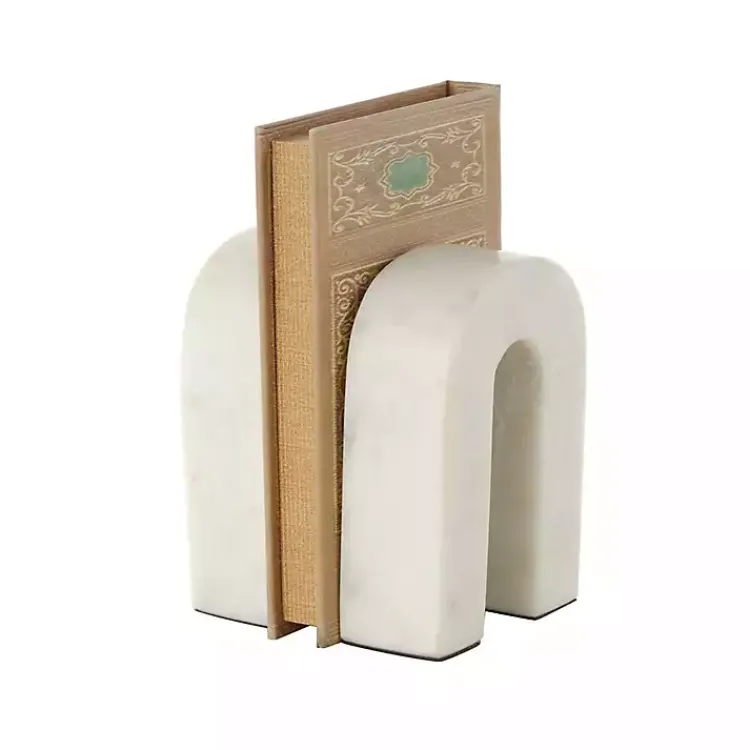 Online Marble Arched Bookends, Set of 2 Decorative Accents