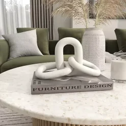 Online Marble 3-Link Chain Sculpture Statues & Figurines